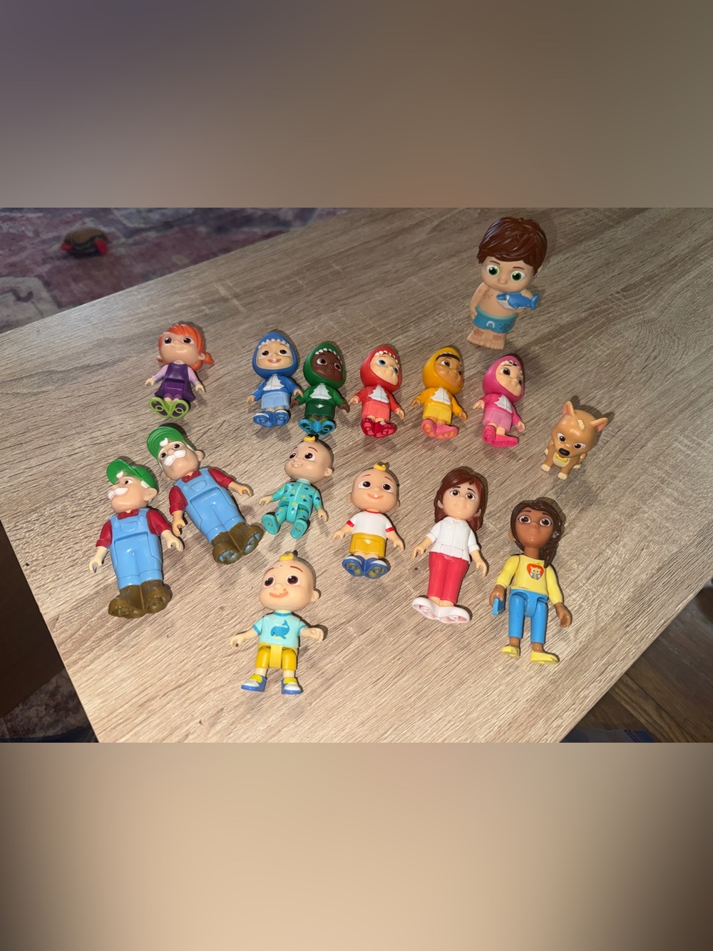 Cocomelon Mixed Lot of 15 Figures Family Friends Play Pretend